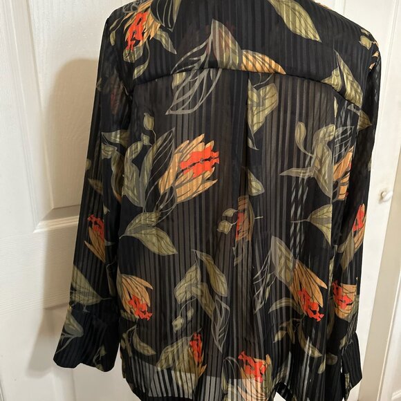 G Giuliana Button-Front 3 for $25 avail, blk, rust green - Picture 5 of 5